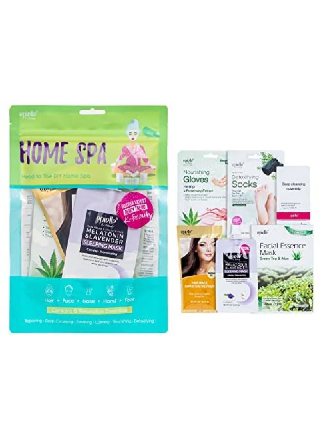 Epielle Skincare Beauty Kit ; Korean Beauty ; 6 Items Included ; Gift Set For Women Spa Gift For Women Stocking Stuffers (Home Spa Kit) - Image 3