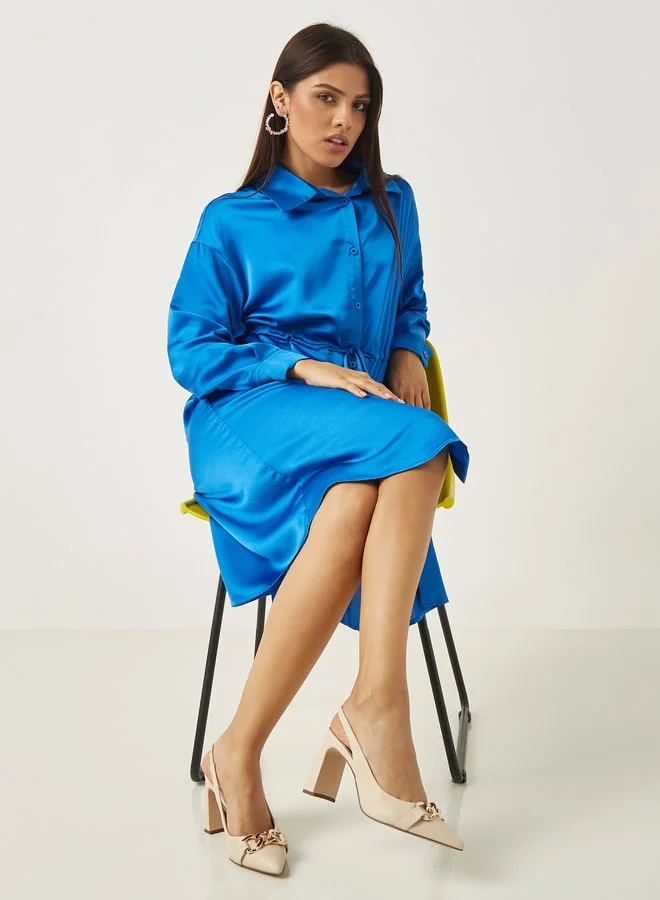 Celeste Women Pointed Toe Slingback Shoes With Block Heel And Metallic Trim