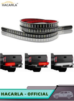 HACARLA 60 Inch LED Truck Tailgate Light Bar Strip Super Bright Tail Brake Backup Reverse Turn Signal Running Lights for Pickup Trailer SUV RV VAN Car Towing Vehicle Red White Double Rows  - Image 4