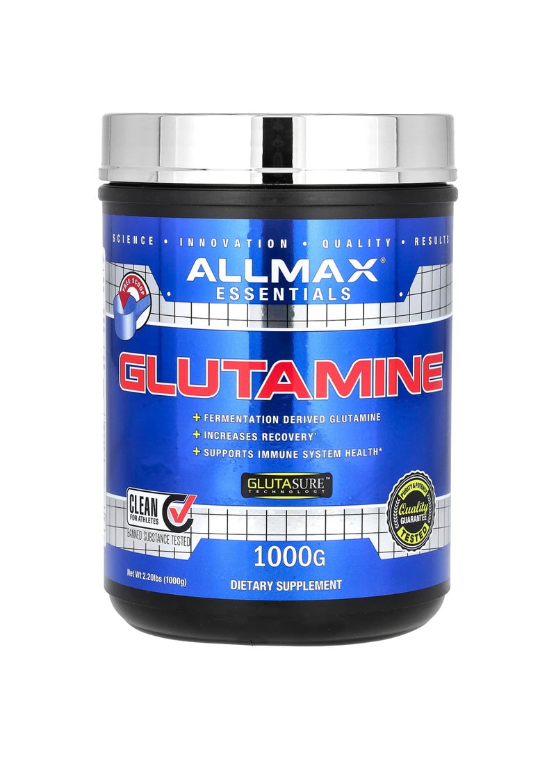 Allmax Essentials, Glutamine, 2.2 lbs (1,000 g)