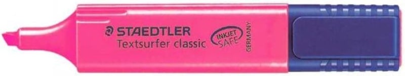 Staedtler Textsurfer Classic Highlighter - Fuchsia Pack of 10 - Image 3