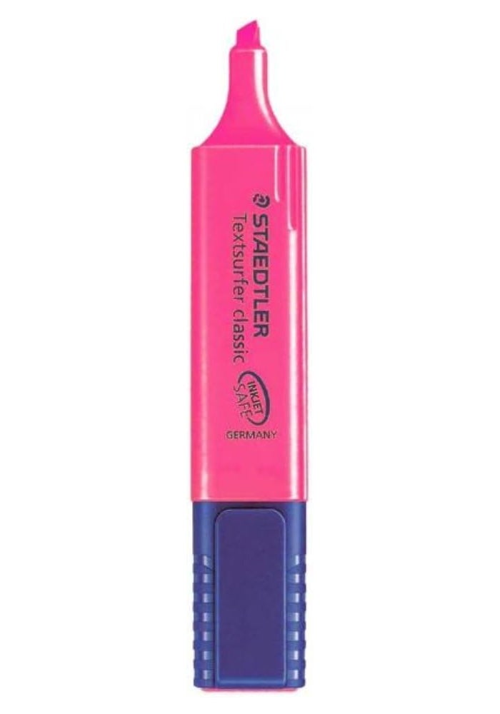 Staedtler Textsurfer Classic Highlighter - Fuchsia Pack of 10 - Image 2