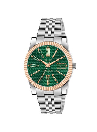 LOUIS DEVIN Stainless Steel Chain Analog Wrist Watch for Men (Green Dial) | LD-CP059-GRN - pzsku/Z5663B93E1A1A2E77316FZ/45/_/1737721099/597423b0-e2cf-4167-8d72-a4370710559c
