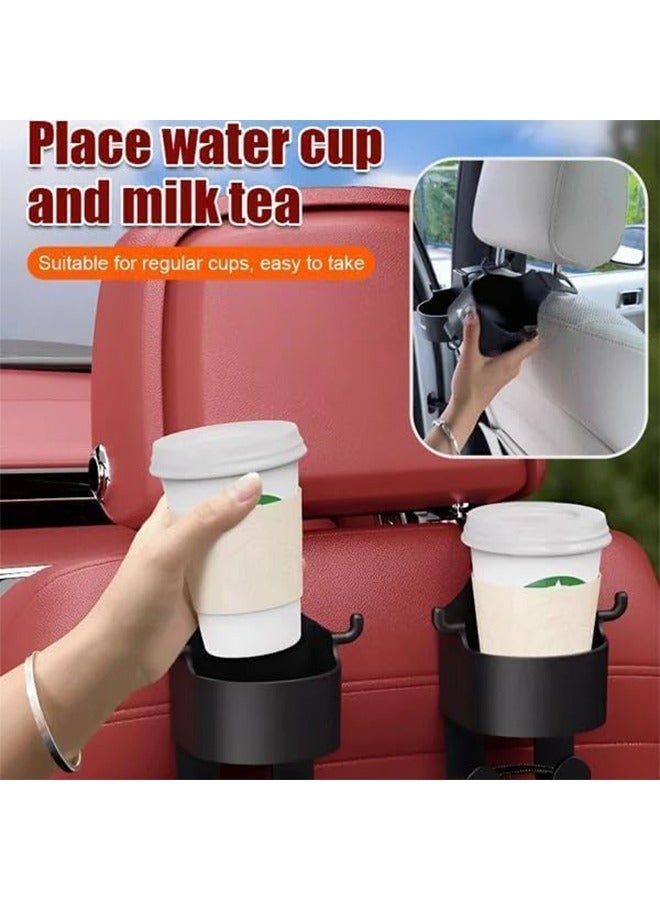 HY Multifunctional Hook for Car Seat Back Cup Holder Car Phone Holder with Hook Car Back Hanging Mount Cup Storage - Image 4