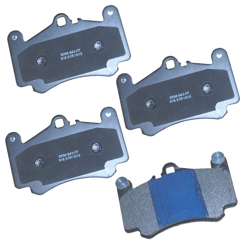 Bendix Premium SBM916 Semi-Metallic Front Brake Pads for Porsche 911 2010-2006, 911 2012 - Image 2