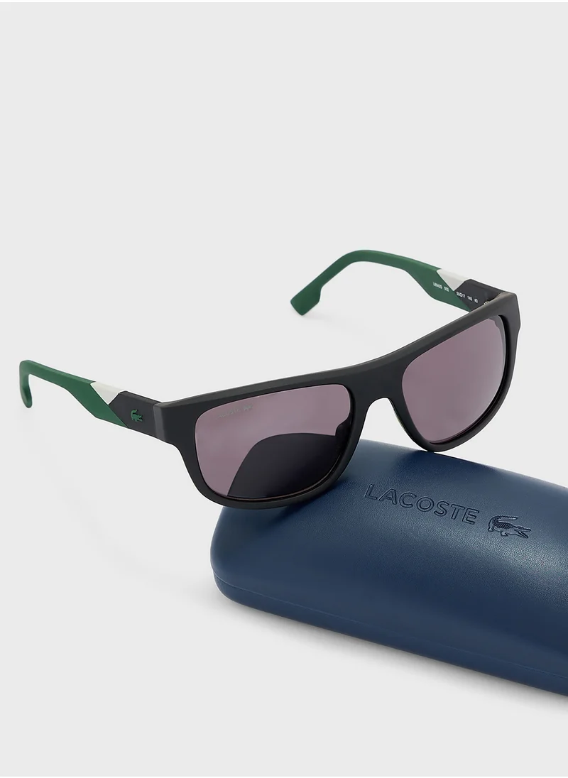 LACOSTE Modified Rectangle Sunglasses L6042S