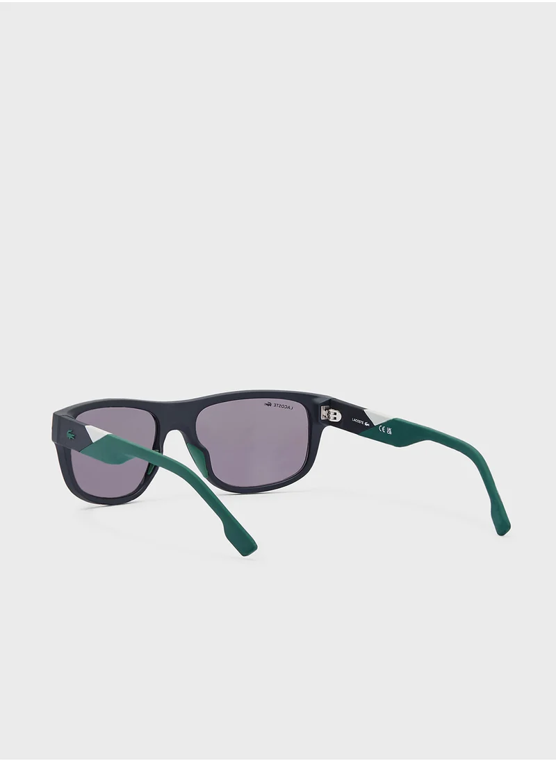 LACOSTE Modified Rectangle Sunglasses L6042S