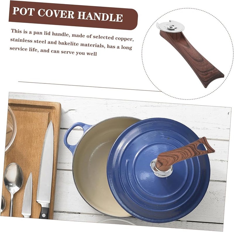 مقبض غطاء المقلاة سهل التثبيت لغطاء طنجرة الضغط وأواني الطهي - Image 4