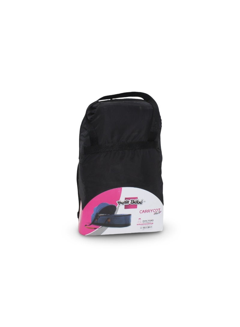 Petit Bebe Max Carrycot – Navy - Image 2