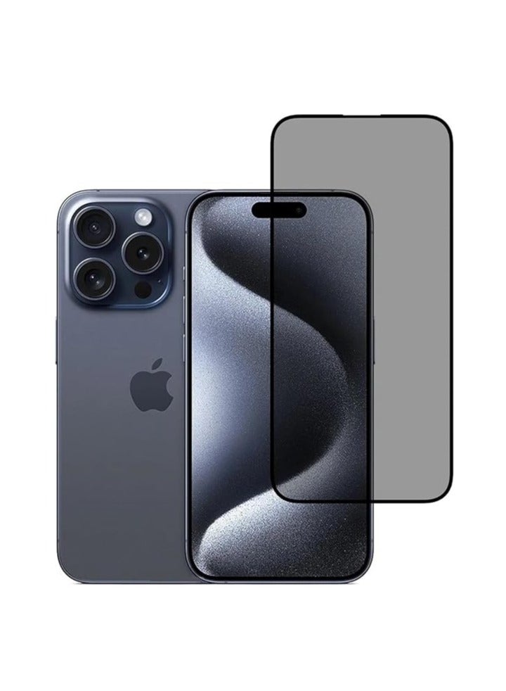 iPhone 16 Pro Max Screen Protector Tempered Glass, HD clarity, Full Glue, Bubblefree, Drop Protection, Antiscratch, Full Coverage Screen Protector for iPhone 16 Pro Max