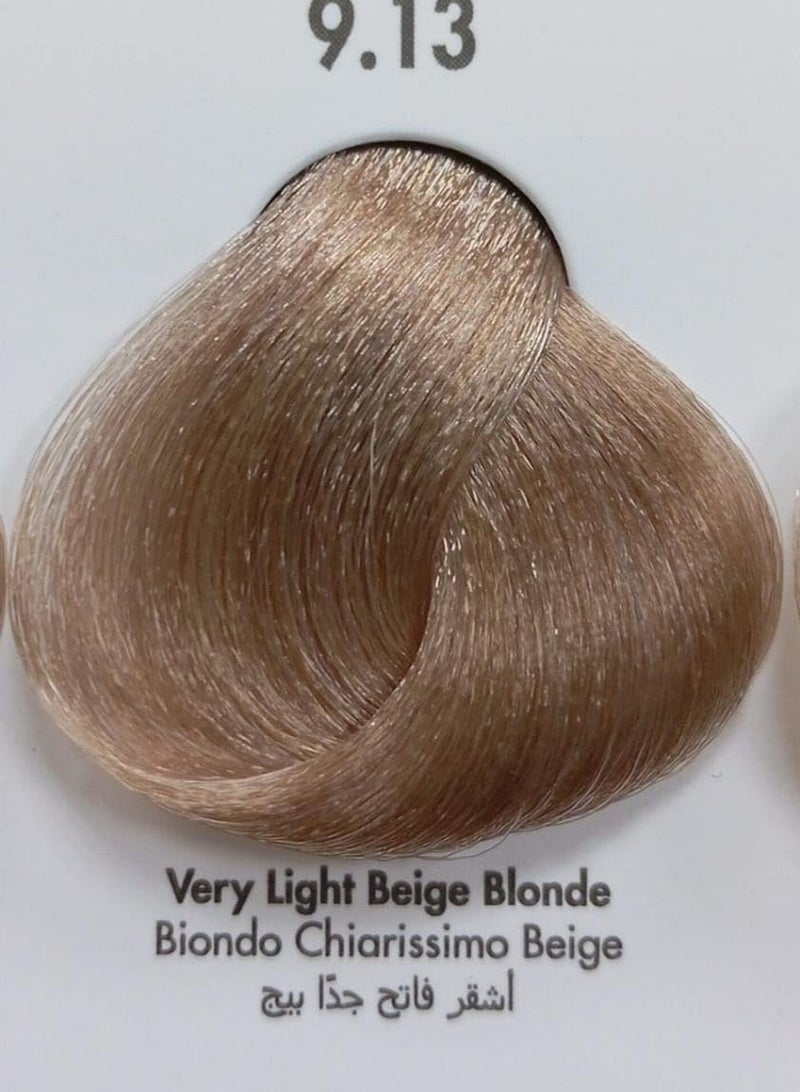 VIZO PROFESSIONAL Vizo Permanent Hair Color Cream Very Light Beige Blonde 9.13 120ml - Image 2
