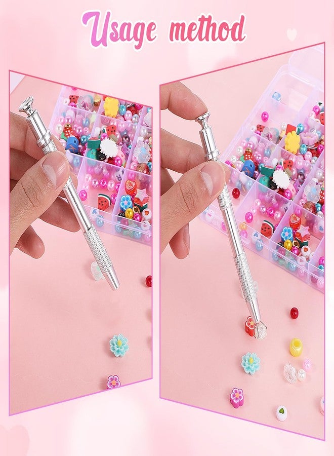 Molain 4Pcs Cake Decorating Sprinkles Tools Set, 4 Claw Sprinkle Pen Pearl Grabber Sugar Bead Pick-up Tool Stainless Steel Cake Tweezers Pearl Sprinkle Spoon with Shovel for Cake Ice Cream Baking - Image 4
