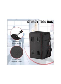 WORKPRO Workpro 12-Inch Close Top Wide Mouth Storage Tool Bag, W081020A  - Image 4