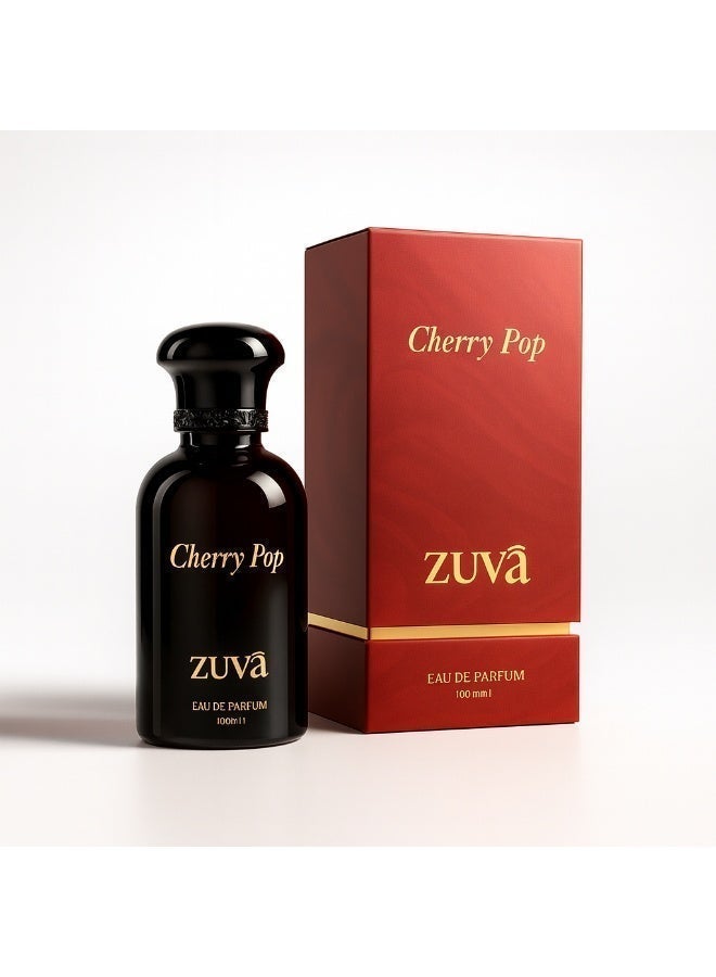 ZUVA Perfumes Amber Rush + Cherry Pop Duo – Sweet & Spicy Couple Perfume Set 2 x 100ml - Image 3