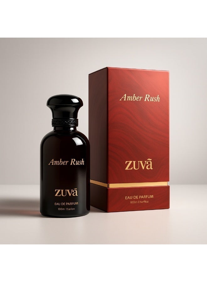 ZUVA Perfumes Amber Rush + Cherry Pop Duo – Sweet & Spicy Couple Perfume Set 2 x 100ml - Image 2