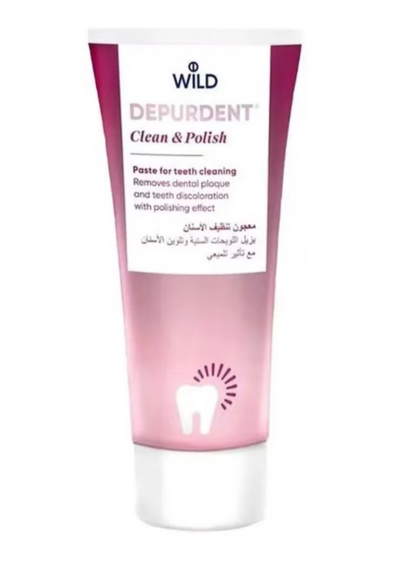 DEPURDENT Cleaning Polishing and Whitening Toothpaste 75ml  - Image 1