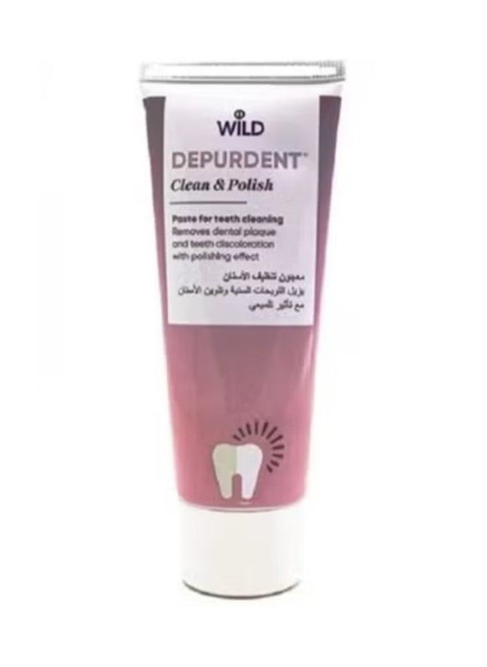 DEPURDENT Cleaning Polishing and Whitening Toothpaste 75ml  - Image 2