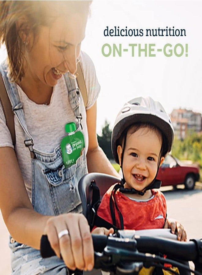 Gerber Organic 2nd Foods Baby Food, Fruit and Veggie Variety Pack, 3.5 oz Pouch (Pack of 18) - Image 3