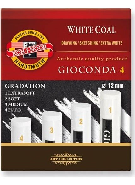 Koh-I Noor White Coal Thick White Charcoal Charcoal Set of 4 - pzsku/Z56646B6C0C739A8C87D3Z/45/_/1725724372/ed1f8f1e-3b0b-4119-9666-f6de2afc276a