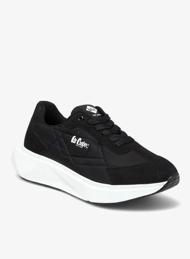 لي كوبر حذاء رياضي رجالي برباط وتفاصيل شبكية