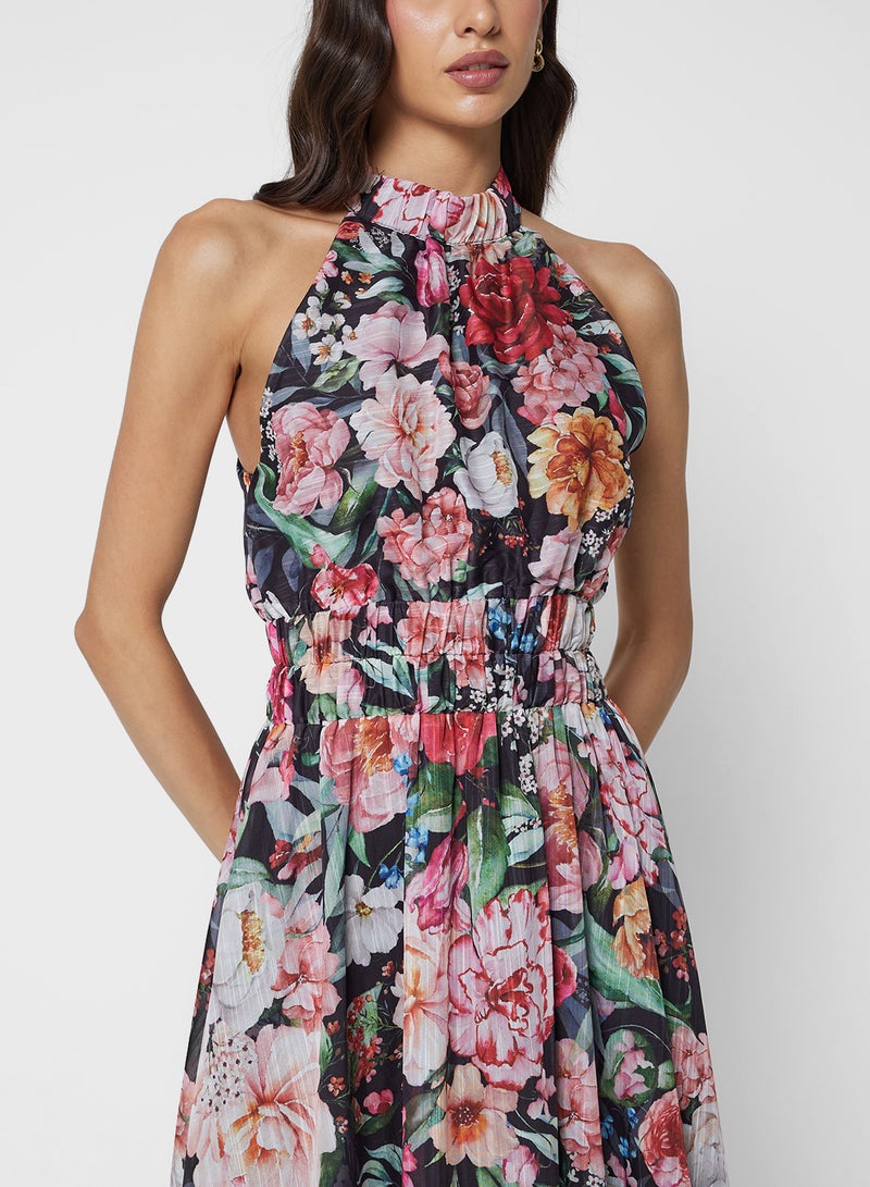 ايلا فستان بطبعة زهور - Image 3