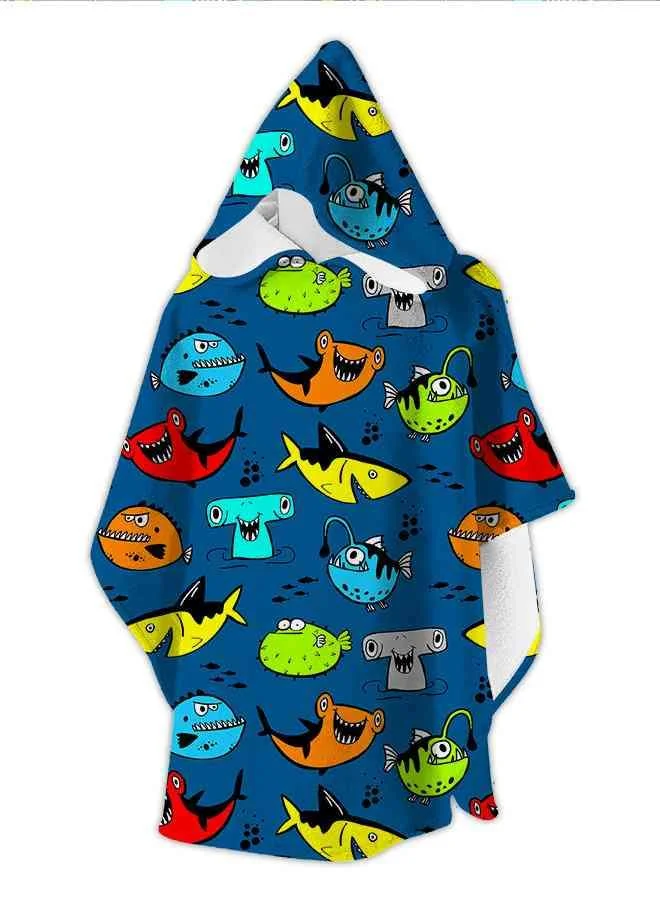 سليبستوب منشفة بونشو جونيور أكواتيك للأولاد