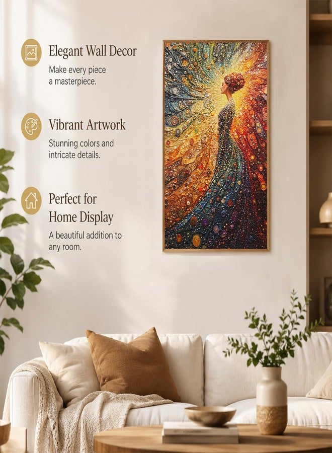 Yunlus Jigsaw Puzzles for Adults 1000 Pieces Impossible Hard Difficult Challenging Puzzles for Adults 1000pc Puzzles The Woman in Meditation Jigsaw Puzzle 1000 Pieces 28 x 20 inch - Image 4
