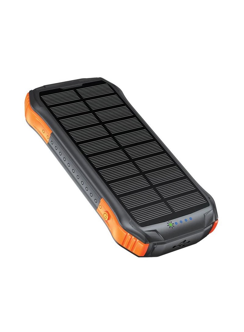 Raxoom 10000mAh Rugged EcoLight Solar Power Bank - Image 1