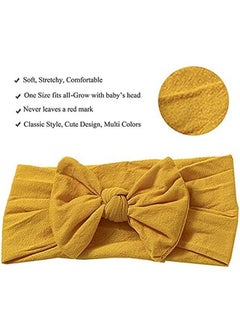 ANNACREATIONS Premium Designer Soft Flower Bow Hairband Plastic Headband Hair Accessories For Baby Girls Pack Of 6 Assorted  - Image 3