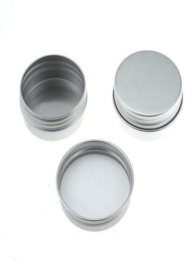TAODAN 10PCS 0.5 OZ Aluminium Tin Cans 15ML Refillable Container with Screw Cap Ideal for Food Storage Candle Making DIY Balms - Image 4