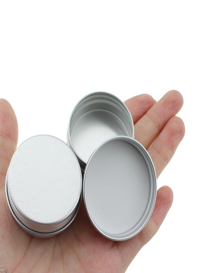 TAODAN 10PCS 0.5 OZ Aluminium Tin Cans 15ML Refillable Container with Screw Cap Ideal for Food Storage Candle Making DIY Balms - Image 2