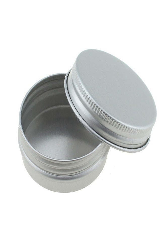 TAODAN 10PCS 0.5 OZ Aluminium Tin Cans 15ML Refillable Container with Screw Cap Ideal for Food Storage Candle Making DIY Balms - Image 5