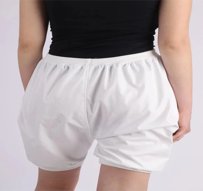 Ozclife New Generation Washable Ribbed Patient Panties Footed Patient Panties Bladder Panties Absorbent Panties