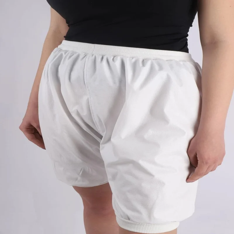 Ozclife New Generation Washable Ribbed Patient Panties Footed Patient Panties Bladder Panties Absorbent Panties