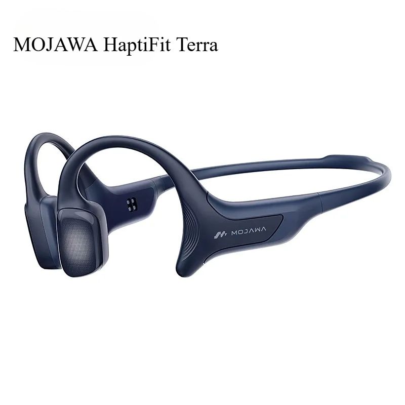 Mojawa Terra Wireless Smart Bone Conduction Sports Swimming Headset, Dark Blue - Image 1