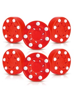 SYOSI Roller Hockey Puck Street Hockey Puck Official Game Puck Multifunctional Hockey Balls Novelty Indoor Hockey Set for Indoor and Outdoor Sport Dry Land Hockey Balls for Practicing Training Activities 