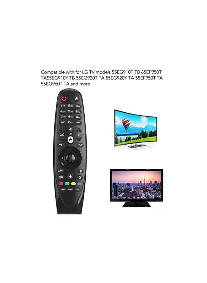 HuHa - Control for LG AN MR600, Universal LG Magic Remote Control, Compatible with for LG TV models 55EG910T TB 65EF950T TA 55EG910Y TB 55EG920T TA, Durable Replacement Remote Control - Image 1