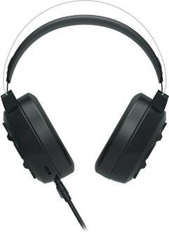 lecoo Lenovo HT401 On-Ear USB2.0 RGB LED Backlight Wired Gaming Headset Black  - Image 4