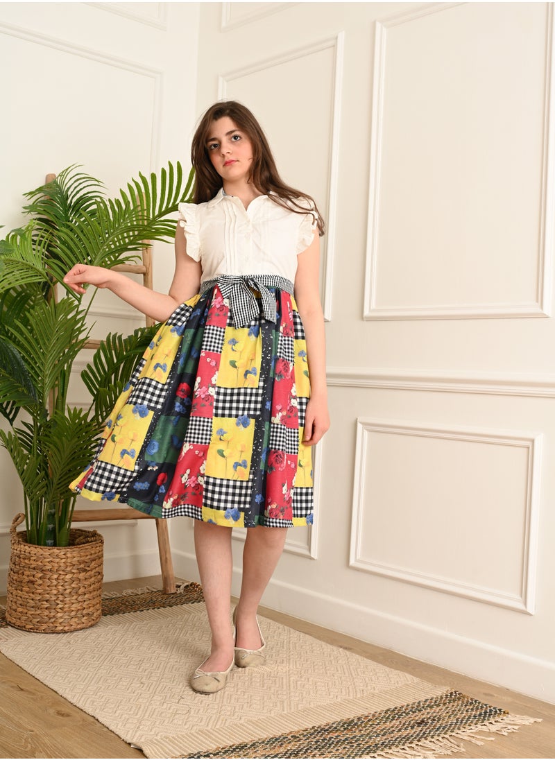 FULL JOY - An  elegant and Beautiful Girls' Dress with Excellent Material - Image 1