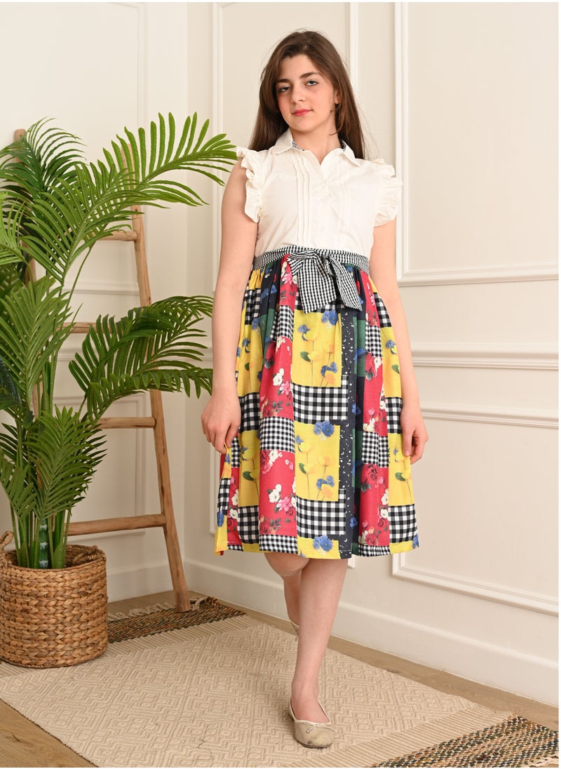 FULL JOY - An  elegant and Beautiful Girls' Dress with Excellent Material - Image 1