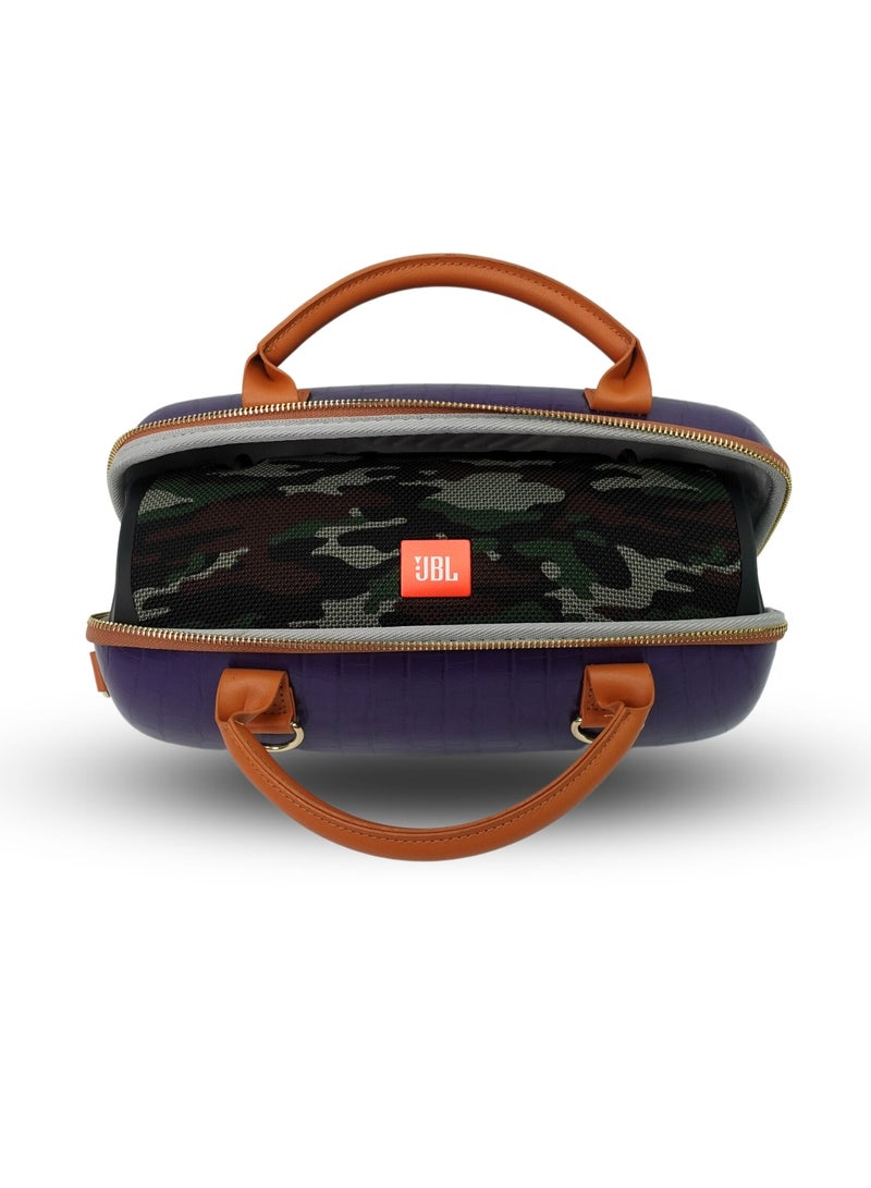 Angry Bull Xtreme 3 Speaker Leather Carrying Case – Stylish & Impact-Resistant - Image 3