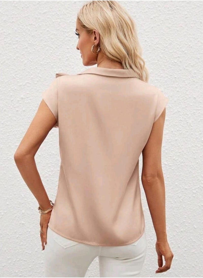 EMERY ROSE Clasi Women's Plain Simple Casual Daily Shirt  - Image 3