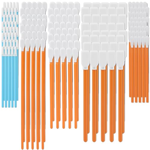 AAwipes Cleaning Swab Kit Microfiber Knitted Polyester Swab Sticks (5 Types, Total 100 Packs) Lint Free Swabs for Printer, Gun, Optics Lens, Camera, Arts and Crafts, Automotive Detailing (FA501) - Image 1