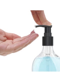 17 Ounce Clear Plastic Pump Bottle Dispenser, Refillable Empty Bottle Container with Pump for Essential Oil Soap Lotion Shampoo, 2 Pcs - pzsku/Z5665B39B7402ED22D669Z/45/_/1736515460/098737d4-7f6a-4b07-8350-f2db4a424fce