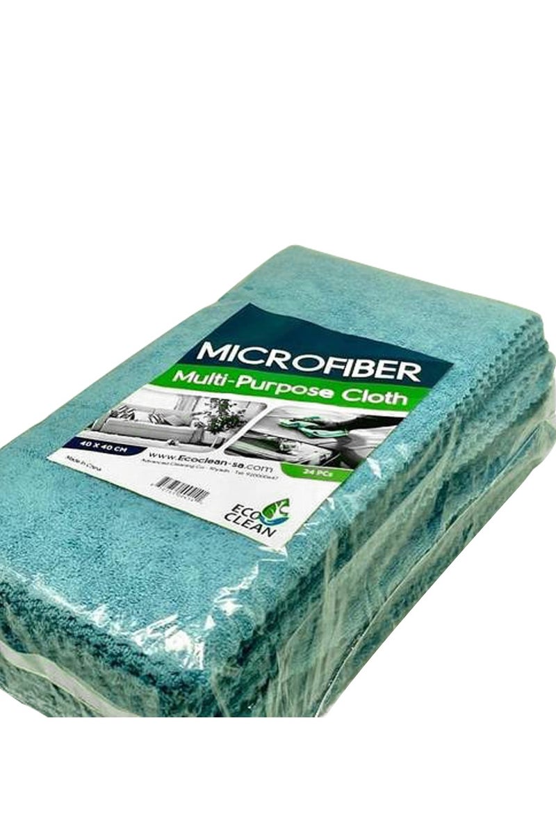 Microfiber Towels Set – 24 Pack, 40×40 cm