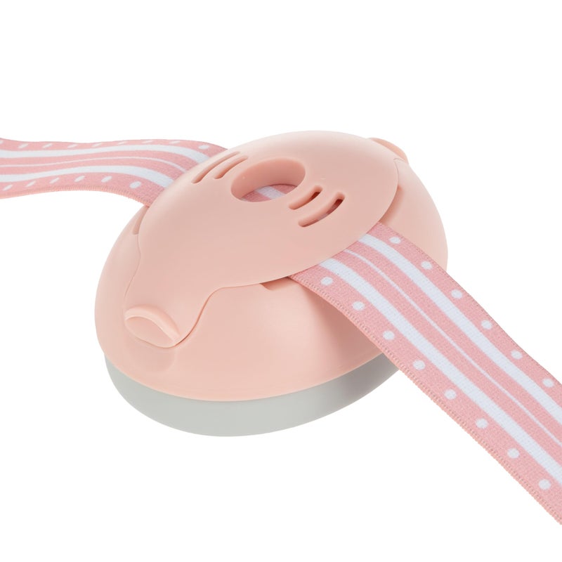 Nuby Soft Sounds Earmuffs - Adjustable Baby Earmuffs - Baby Essentials for Travel - Pink - Image 4