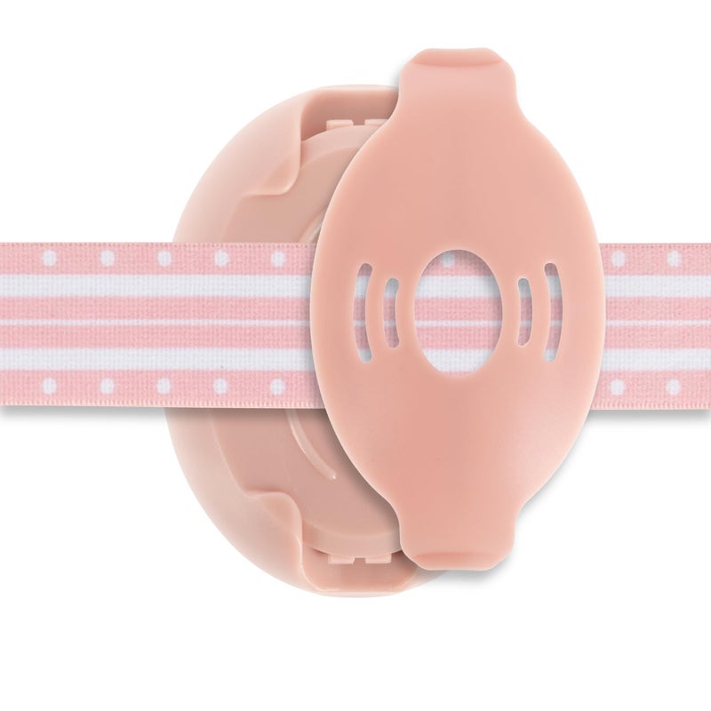 Nuby Soft Sounds Earmuffs - Adjustable Baby Earmuffs - Baby Essentials for Travel - Pink - Image 5