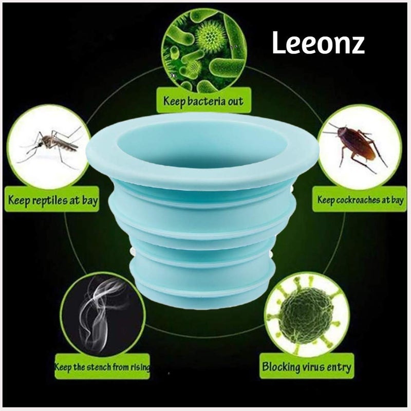 Leeonz Leeonz 4 Pieces Silicone Ring Silicone Seal Plug Ring Washing Machine Plug Ring for Bathroom Kitchen Cleaning Tools  - Image 3