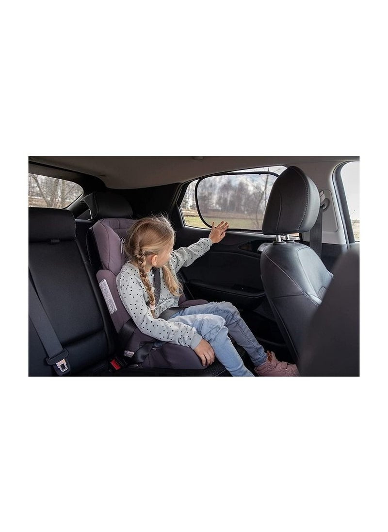Womdee Car Side Window Sun Shade Womdee windshield Car Side Window Sun Shade for Baby Foldable Level Protection as Aircraft,Truck,Van,SUV,car Window Shade  - Image 4