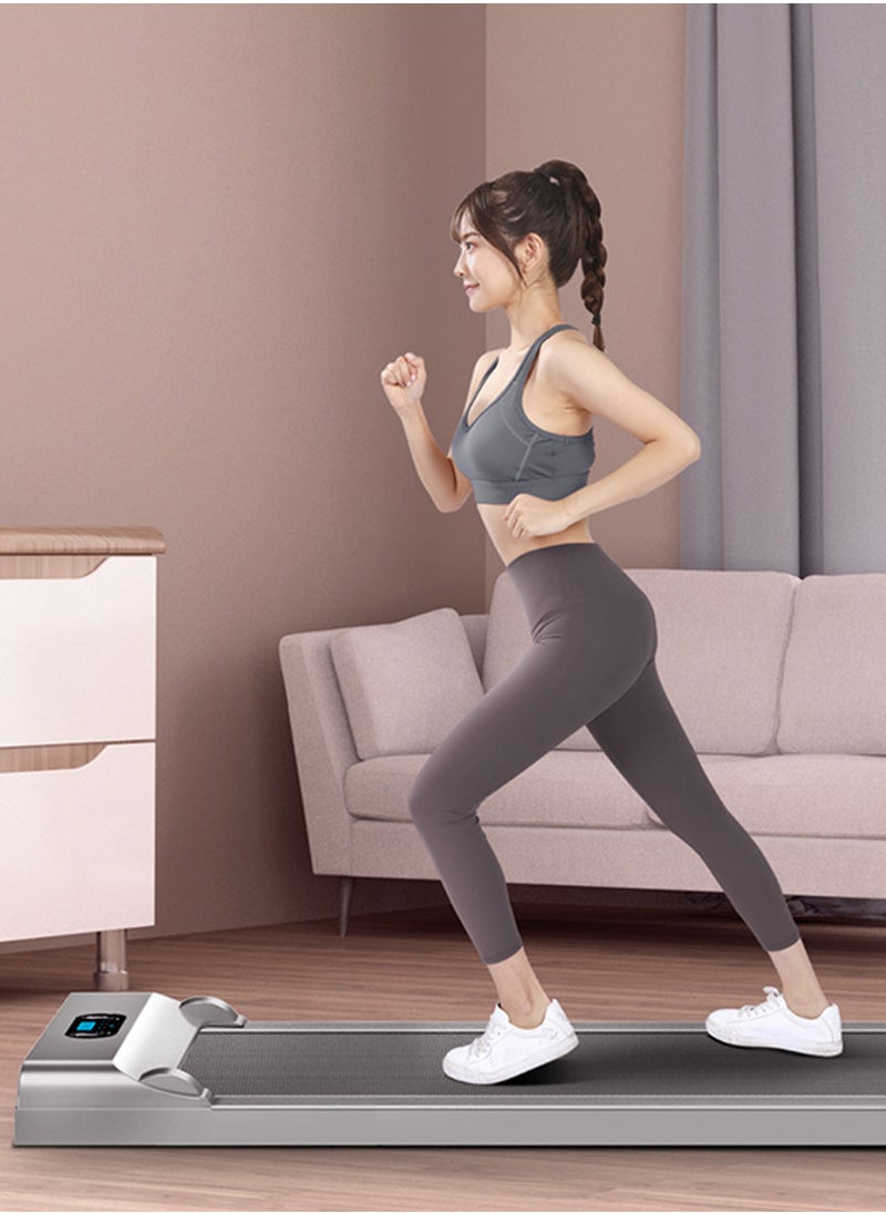 ETG - Household Silent Folding Electric Flat Treadmill Walking Machine with Wireless Smart Remote Control 120*53*12CM - Image 1